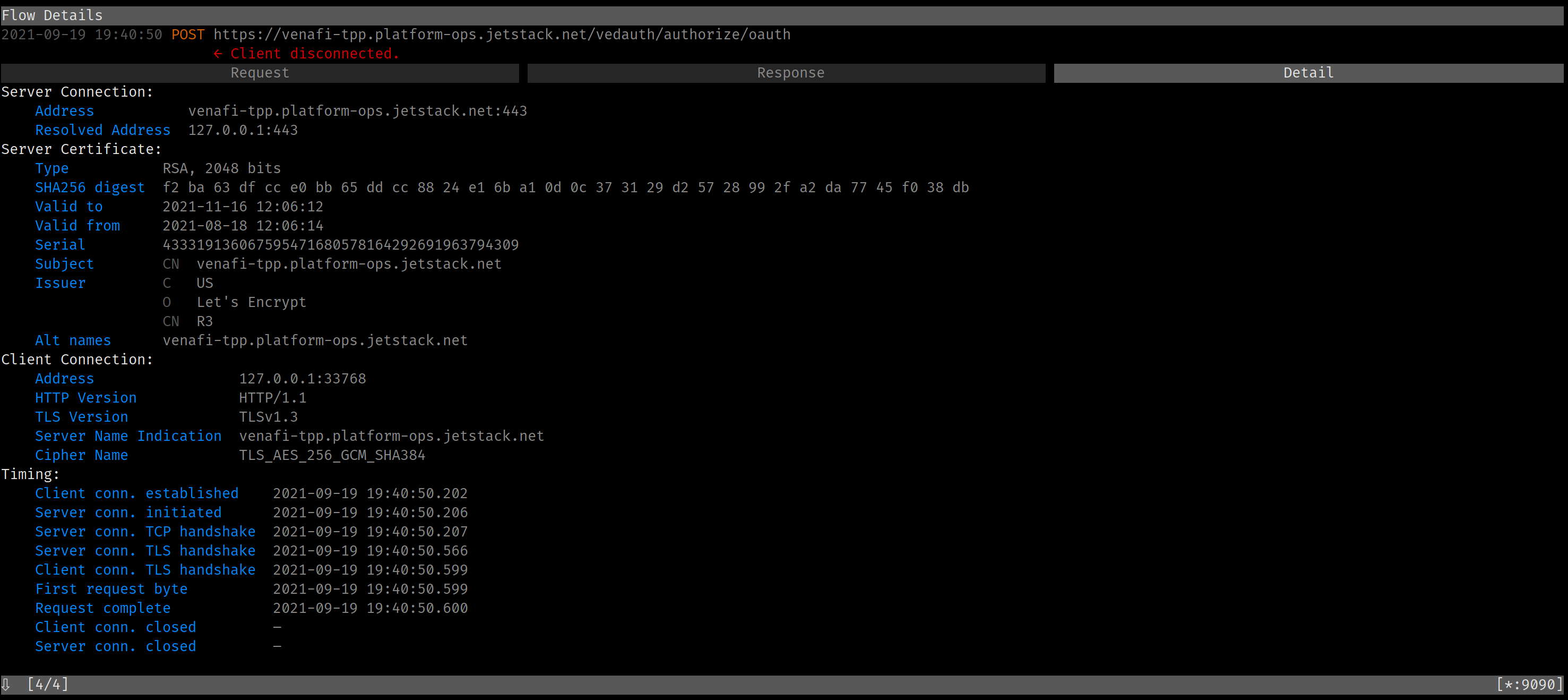 mitmproxy alternative